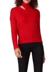 THE Fifth Label Waking Hour Red Knit Sweater Holiday Christmas Size XS