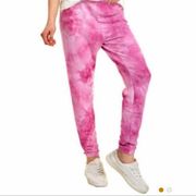 love potion tie dye fleece jogger