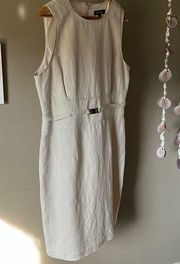 Ellen Tracy Linen Blend Dress Size 12