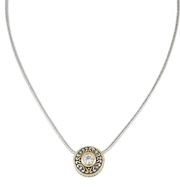 John Mederios Antiqua Sliding Circle Pendant