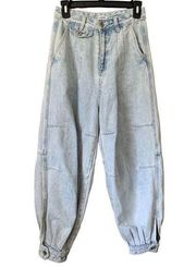 Loewe Rare High Rise Baggy Balloon Jeans Blue Size 26