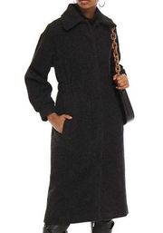 Ba&sh Lagos wool-blend coat Anthracite / Charcoal Large MSRP $695