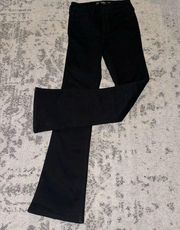 Hollister black bootcut jeans 25R