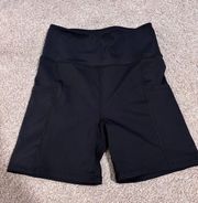 Active Black Biker Shorts Sizs Small