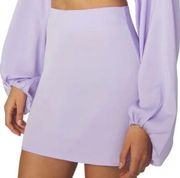 WeWoreWhat mini‎ slip skirt satin purple size medium NWT