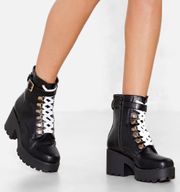 Nasty Gal Give ‘Em The Boot Chunky Boots