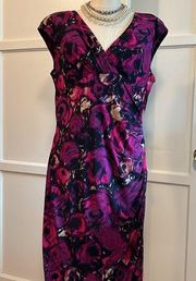 Mad Men Dress•Great For Curves•Sz 16