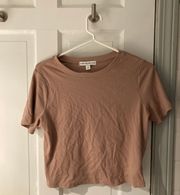 Tan Tee shirt 