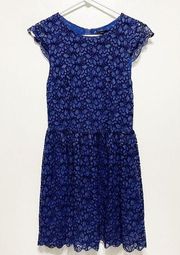 New! Talula Belgravia Mini Dress in Blue Depths