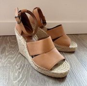 Treasure & Bond Sannibel Espadrille Platform Wedge Sandal Size 9