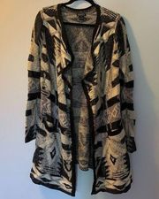 Lucky Navajo Open Cardigan with Pockets. Size M