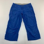 KÜHL Bright Blue Stretch Canvas Adventure Capri Pant 2