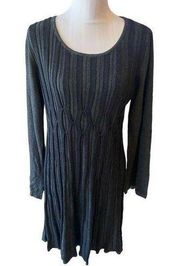 Style & Co Woman Gray Sweater Dress Size 0X NWT