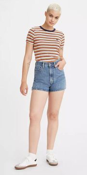 High Waisted Mom Shorts