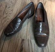 Etienne Aigner Deluxe All Leather 2" Heel loafers