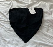 Linen Scarf Tube Top