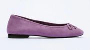 Ladies Leather Flats Ballet size EU 39