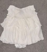 Ruffle Mini Skirt