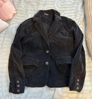 Black Corduroy Blazer