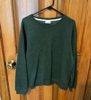 . Green Sweater