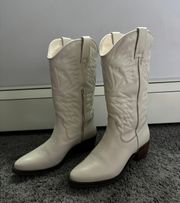 Women's Leather Cowgirl Boots