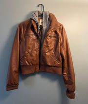 Leather Moto Jacket 