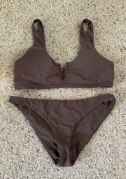 SheIn Brown Bikini