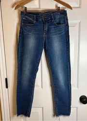 Articles Of Society Stretchy Jean, Size 28.  Comfy!  Distressed Ankle.