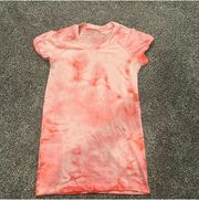 Size 6  Swiftly Tech Short Sleeve 2.0 Pink Marble