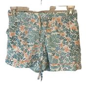 Joie Super Cute Tropical Print Shorties size Medium