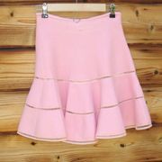 NWT Pink Ponte Knit Skater Skirt