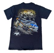 Duck Commander Nascar Motor Speedway Cars Black Graphic T-shirt