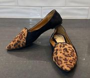 Gap Leopard Print Pointed Flats