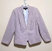 Larry Levine Tan Blazer Sz 14