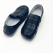 ALEGRIA Keli Black Leather Plaid To Meet You Comfort Clogs