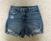 High Waisted Cutoff Shorts