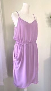 Everly Lavender Slip Mini Dress