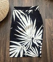 Milly Tropical Leaf Skirt