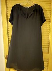 Lush flows black dress