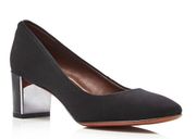 DONALD PLINER Corin Mid Block Heel Black Pump Women’s Size 7 (37.5)