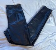 LAUNDRY SHELLI SEGAL Small Faux Leather Leggings High Waist