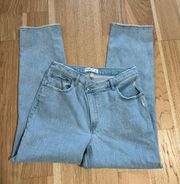 Curve love 90s Straight ultra high Rise Jeans