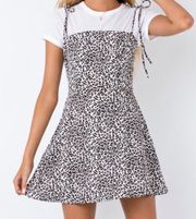 Princess Polly Cliff Leopard Mini Dress