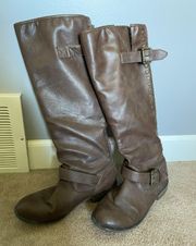 Women’s Tall brown boots size 10