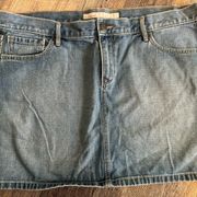 Old Navy Denim Jeans Blue Mini Skirt | Size 14