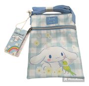 Cinnamoroll Daisy Gingham Passport Crossbody Bag