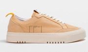 Oncept London Lux Fashion Sneaker Shoes Womens US 10 In Latte Cloud Calf Leather