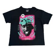 Tupac Poetic 1993 Graphic Black T-shirt