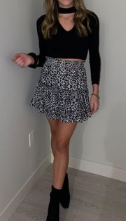 Animal Print Skirt