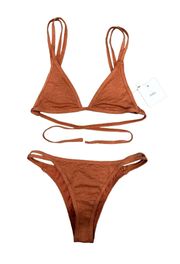 Glimmer Double Strap Bikini Set